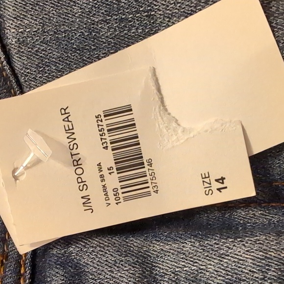 Women's size 14 cropped jeans - Picture 3 of 5